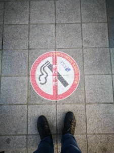 Prepoved kajenja na ulici