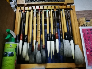 Calligraphy brushes